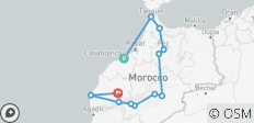  Das Beste von Marokko - 12 Destinationen 