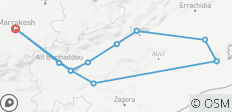  Pistes berbères et nuits étoilées : 5 jours d\'escapade dans le désert marocain - 11 destinations 