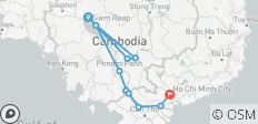  Heritage Line: Jayavarman, Siem Reap - Ho Chi Minh City - 11 destinations 