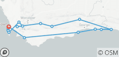  Kaapstad &amp; Tuinroute Privé Vakantie - 17 bestemmingen 