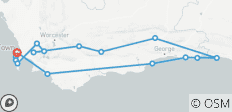  Ultieme Tuinroute &amp; Kaap Ontdekkingsreis: 11 dagen vol schoonheid en avontuur - 17 bestemmingen 