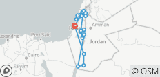  Paquete turístico económico de 10 días con lo mejor de Israel y Jordania - 20 destinos 