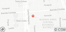  Palermo and Recoleta Walking Tour and Tango Class - 1 destination 