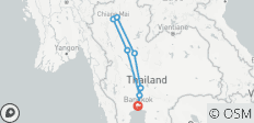  10 días de viaje privado por Tailandia - 8 destinos 