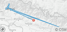  17 Tage natürliches Nepal - 10 Destinationen 