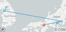  10 Day Best of South Korea &amp; Japan Tour Package - 9 destinations 