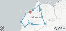  The Moroccan Grand Tour 16 Days(Private) - 16 destinations 