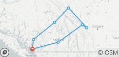  Icônes de l\'Ouest Canadien depuis Vancouver - 8 destinations 