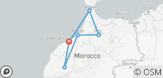  Le Maroc en train : visite autoguidée - 8 destinations 