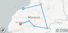  9 Days Morocco Desert &amp; Mountains Discovery Tour From Casablanca - 6 destinations 