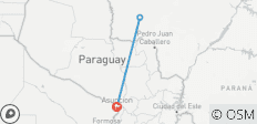  8 Días Paraguay y Brasil: Chaco y Pantanal - 3 destinos 