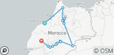  8 Days Discover Morocco Tour From Casablanca To Marrakech Via Desert - 14 destinations 