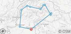  Circuit classique au Pakistan - 11 destinations 