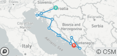  Croatia, Mostar &amp; Montenegro - 11 days - 11 destinations 