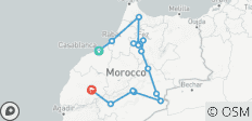  9 Days Tour From Casablanca to Marrakech via the Sahara desert (Group) - 14 destinations 
