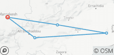  Circuit privé de 5 jours dans le désert du Sahara au Maroc (demi-pension, hôtels 4 étoiles) - 5 destinations 