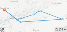  Circuit privé de 5 jours dans le désert du Sahara au Maroc - 7 destinations 