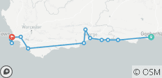  Tuinroute naar Kaapstad: Kust, dieren &amp; wijn in 10 dagen - 14 bestemmingen 