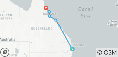  Tropisches Queensland (mit Inlandsflug) von Gold Coast nach Cairns, 10 Tage - 6 Destinationen 