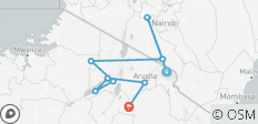  Safari africain : Kenya et Tanzanie (de Nairobi au parc national de Tarangire) - 9 destinations 