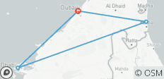  5 jours et 4 nuits - Circuit classique à Dubaï - 4 destinations 