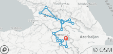  Circuit en Géorgie et en Arménie 17 jours - 17 destinations 