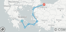  Aegean Explorer Athens → Istanbul (2025) - 11 destinations 