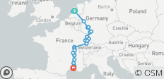  Rhine &amp; Rhône Revealed for Wine Lovers (Southbound) 2026 - 26 destinations 