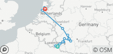  Rhein &amp; Mosel: Kanäle, Weinberge und Schlösser 2026 - 15 Destinationen 