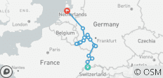  Rhein &amp; Mosel (Richtung Norden) - 16 Destinationen 