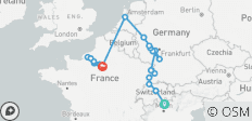  Ríos intemporales de Europa: el Rin y el Sena con los Alpes suizos, 3 noches en el lago Como y 1 noche en Lucerna 2026 - 21 destinos 