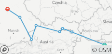  Christmastime on the Blue Danube Discovery with 2 Nights in Budapest 2026 - 8 destinations 