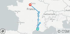  Bourgogne et Provence avec 2 nuits à Paris (vers le nord) 2026 - 10 destinations 