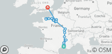  Une expérience culinaire dans la Grande France avec 3 nuits à Londres (vers le nord) 2026 - 25 destinations 