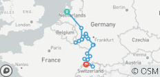  The Rhine &amp; Moselle (Southbound) 2026 - 21 destinations 