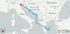  Les joyaux de l\'Adriatique - Athènes → Venise (2025) - 12 destinations 