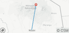  Circuito de un día: Aventuras de 1 Día en la Ruta del Kilimanjaro Lemosho. - 2 destinos 