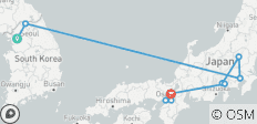  13 Day Best of South Korea &amp; Japan Tour Package - 10 destinations 
