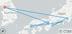  Japon et Corée du Sud : De Tokyo à Séoul (De Tokyo à Séoul) - 6 destinations 