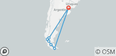  Patagonie : Le bout du monde avec l\'Argentine, le Chili et une croisière de 4 nuits en Patagonie (2025) - 9 destinations 