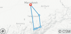  3 jours de randonnée privée à Imlil vers Orika /Montagnes de l\'Atlas - 7 destinations 
