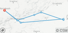  3 jours privés dans le désert du Sahara de Marrakech à Merzouga - 8 destinations 