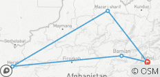  Ontdek Afghanistan: 10 dagen cultuur en schoonheid. (Reis door Kabul, Bamyan, Kandahar, Herat en Mazar E Sharif) - 5 bestemmingen 