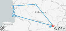  Viaje a Lituania: Dunas, Lagos, Tradiciones - Visita Privada Guiada - 13 destinos 
