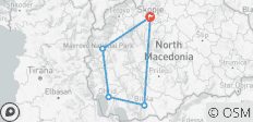  Macédoine du Nord - Les points forts - Visite privée guidée - 5 destinations 