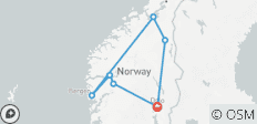  8 Tage Norwegische Fjorde mit Havila Kreuzfahrt - 7 destinations 