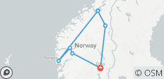  8 Tage Norwegische Fjorde mit Havila Kreuzfahrt - 7 destinations 