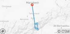  Toubkal Mountain 8 days Trek from marrakech - 9 destinations 