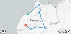  10-Days Morocco Tour from Casablanca To Marrakesh - 11 destinations 