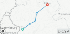  Moselle river biketour | Trier to Koblenz | 6 days - 5 destinations 